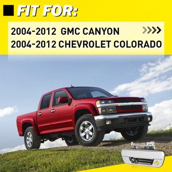 Tailgate Handle Chrome for 2004-14 Chevrolet Colorado GMC Canyon W/ Keyhole EK