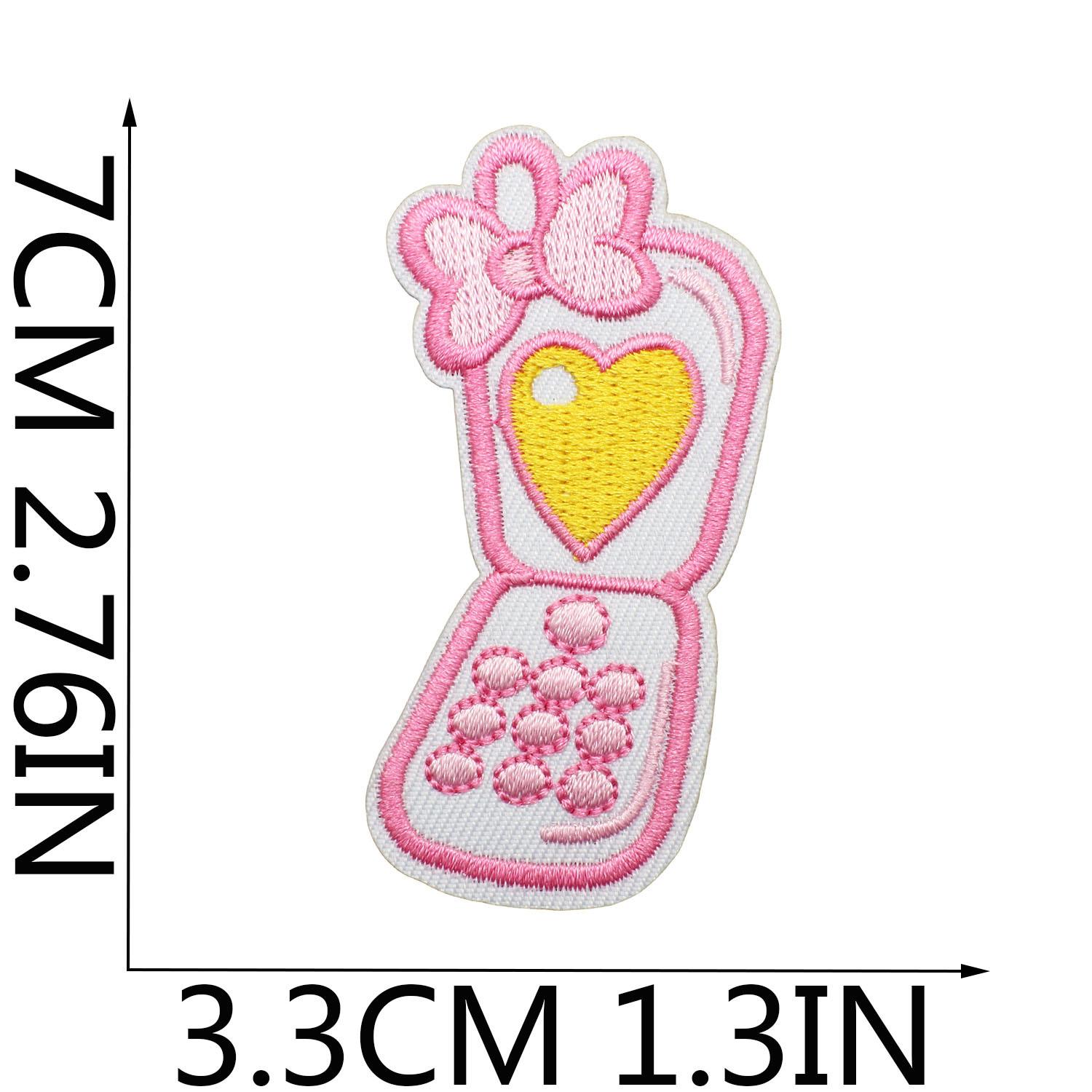 

Cartoon Kitten Embroidery Cloth Sticker Cute Sticky Little Meow Patch Sticker Bag Decoration Computer Embroidery Label Ironing no. 8_3 pieces