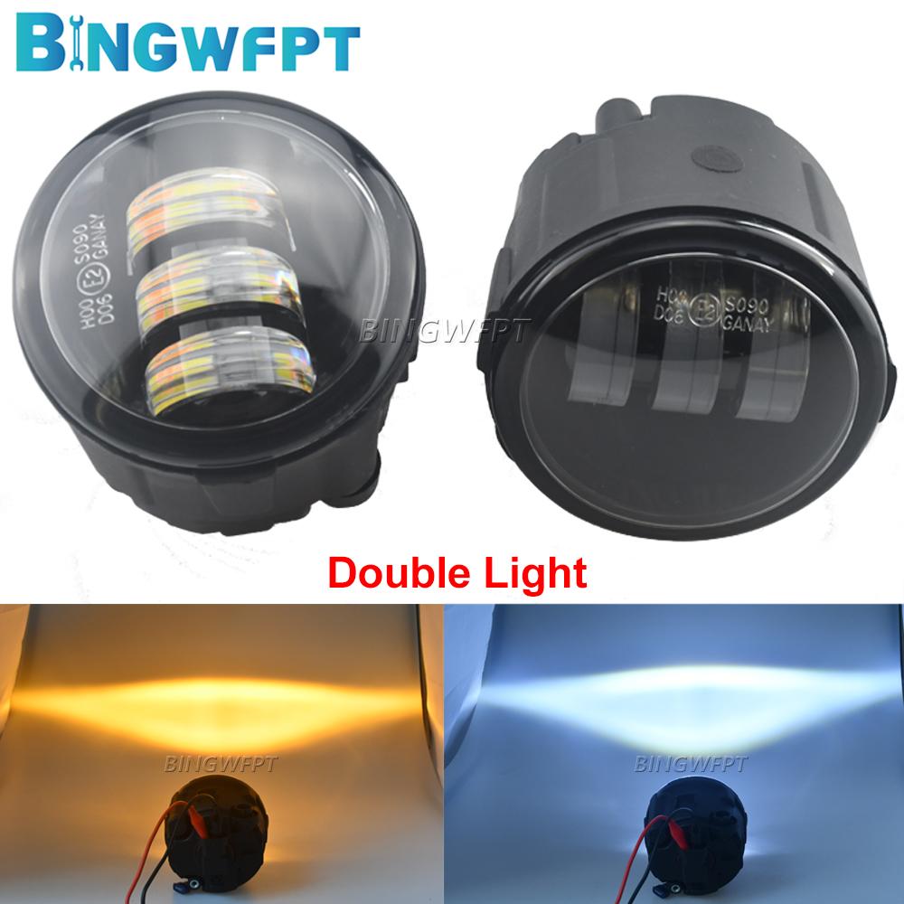 Fog Light Assembly DRL Headlight Driving Lamp Daytime Running Light 12V For Nissan Murano Z51 2007 2008-2014