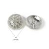 Metal Rhinestone Buttons Large Shiny Glass Crystal Matte Cute Buttons for Kids Clothing DIY Garment Sewing Decoration