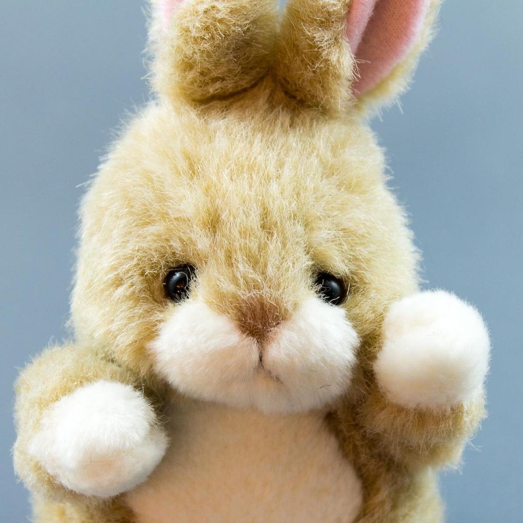 Bamboo Shoot Forest Friends Mini Rabbit Beige Plush Toy 85210