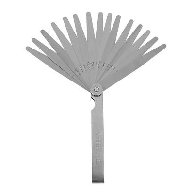 0.02mm to 1mm Thickness Gap Metric Filler Feeler Measuring Gauge Stainless Steel