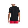 Under Armour Koszulka sportowa treningowa Velocity Męska Topy Czarna 1327965-001