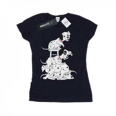 Womens/Ladies 101 Dalmatians Flesh Cotton T-Shirt