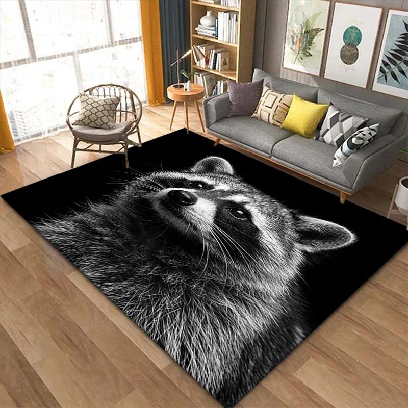 Animal Carpet Rug for Living Room Bedroom Home Sofa Decoration