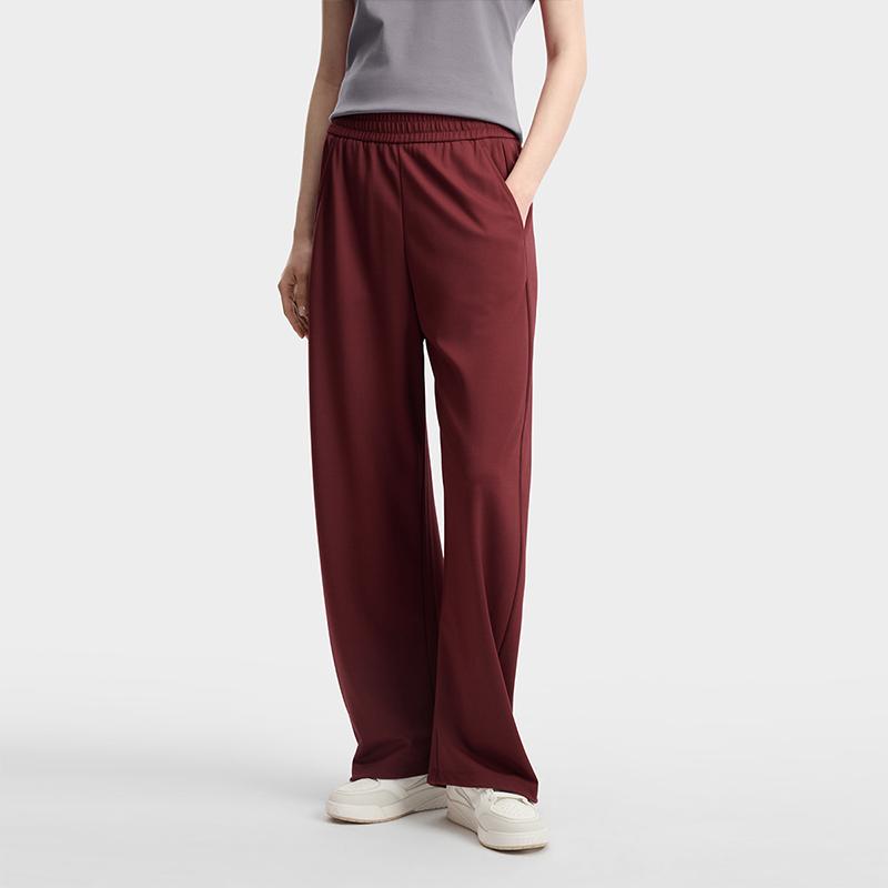 FILA Heritage Versatile Trendy Sports Casual Pants Women bottoms Rubble-Red F11W628603FRD