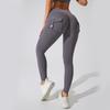 High Waist Butt-Lifting Cargo Yoga Pants with Tummy Control