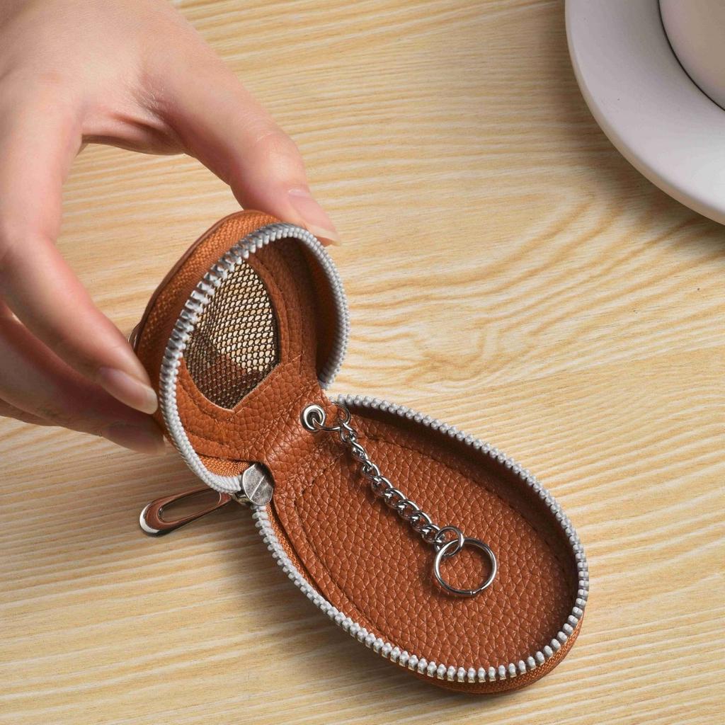 Car Key Case Minimalist Key Holder for Men Women Sunroof Button Universal Fit Korean Style Key Organizer Bag