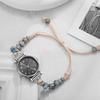 Gift bracelet, lady's watch New Casual Fashion Diamond-encrusted Women's Watch Korean-style Female Student Woven Drawstring Bracelet Watch