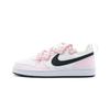 Court Borough Abrasion Resistant Low Top Skateboard Shoes Women's Pink White DV5456-104(Team500-)