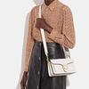 Coach Tabby 26 Flap Closure Pebble Leather Handbag Women Handbag White CH857-B4HA
