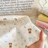 100% Cotton 40s Digital Korean Cartoon Fabric for Children's and Adult Clothing, Homewear, and Luggage