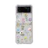 For Samsung Galaxy Z Flip 4 Zflip 3 5g Case Bouquet Girl Bracelet Transparent Soft Silicone Folding Shockproof Protection Cover