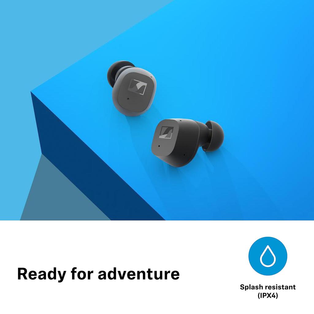 Sennheiser Wireless Earphones Bluetooth CX True Wireless White Developed 7mm Driver Can Be Used Independently On Left and Right IPX4 Bluetooth