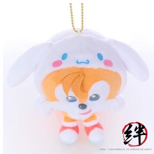 Sega Fave SONIC FRIENDS Sanrio Characters Mascot Tails x Cinnamoroll