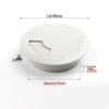 Round Desktop Cable Organizer & Decoration Ring – Cable Hole Cover & Wiring Outlet Seal