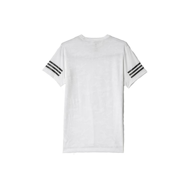 adidas T Shirts Men's White Crew Neck Moderate Straight Fit BK6126
