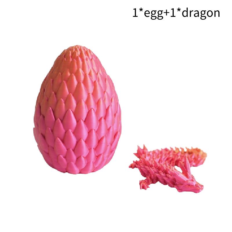Printed 3d Dragon Eggs With Dragon Inside Fidget Toys For Kids Articulated Adult
