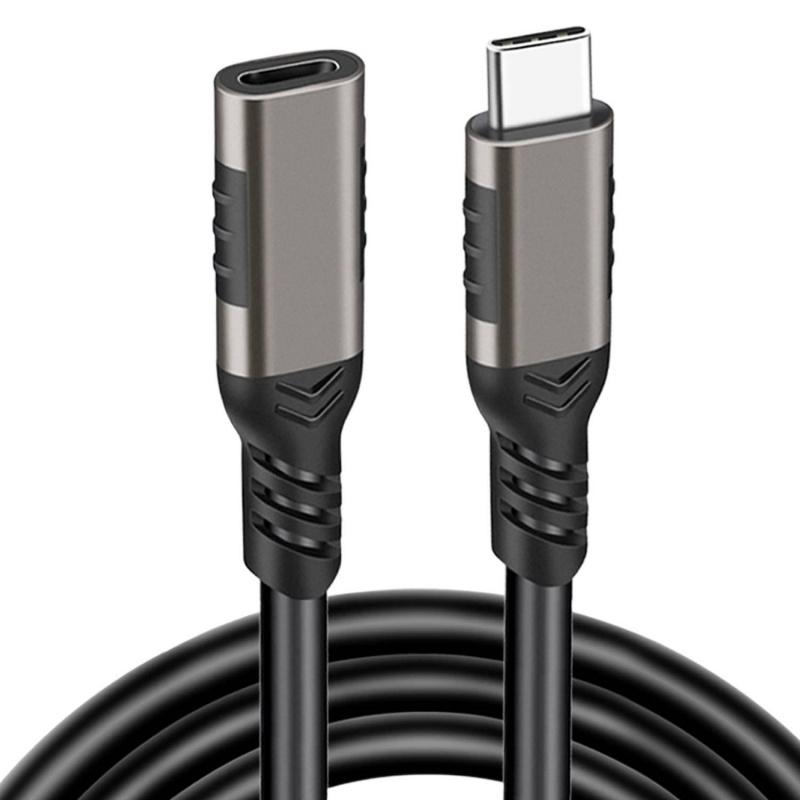Type-C Extension Cable Male To Female USB 3.2 20Gbps Data Cable 8K Screen Casting Cable Adapter 240W Fast Charging Cable