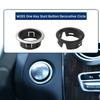 Auto Push Start Ignition Button Decor Trim Ring OE 2056808503 2226802002 Fit For Mercedes-Benz W205 W253 W447/448 W176 W156 W117