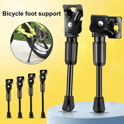 Cavalletto Monolaterale per Bicicletta Resistente all'Usura Antiscivolo Supporto Posteriore per Bicicletta Metallo Bici Senza Pedali per Bambini