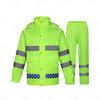 High-Visibility Reflective Rain Suit