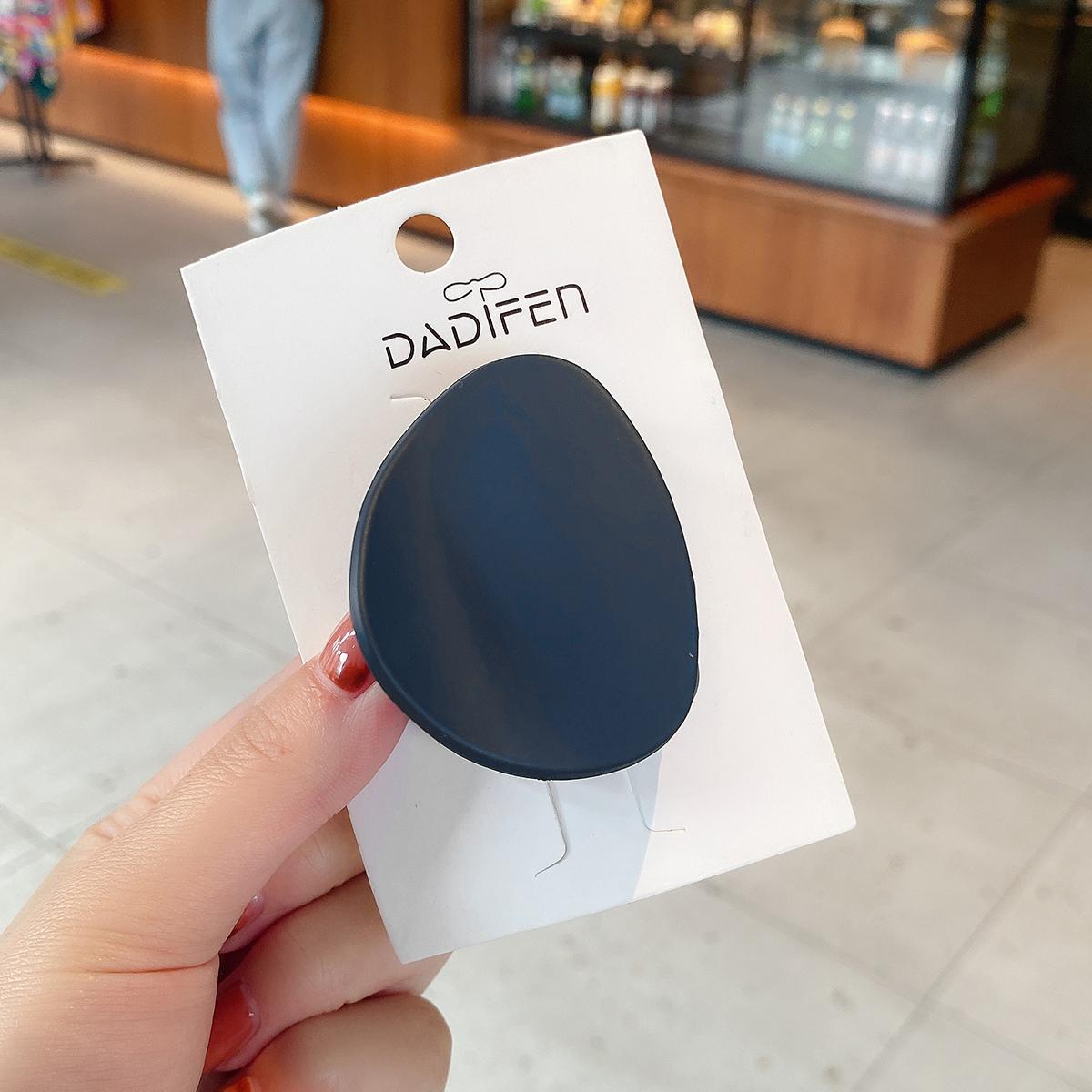 

1 шт., пластиковая заколка для кошачьих ушей на затылке, коготь для женщин, девушек, заколки для макияжа, аксессуары для волос, головной убор в виде краба тёмно-синий