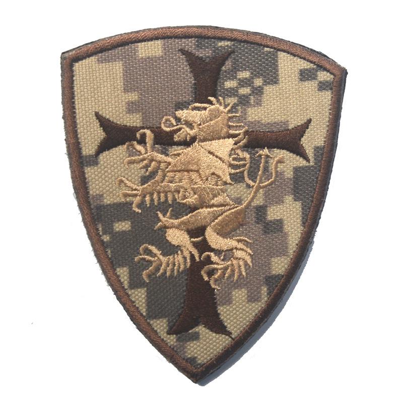 Patch Morale Ricamata Velcro Tattica Squadra Comando Foche 6