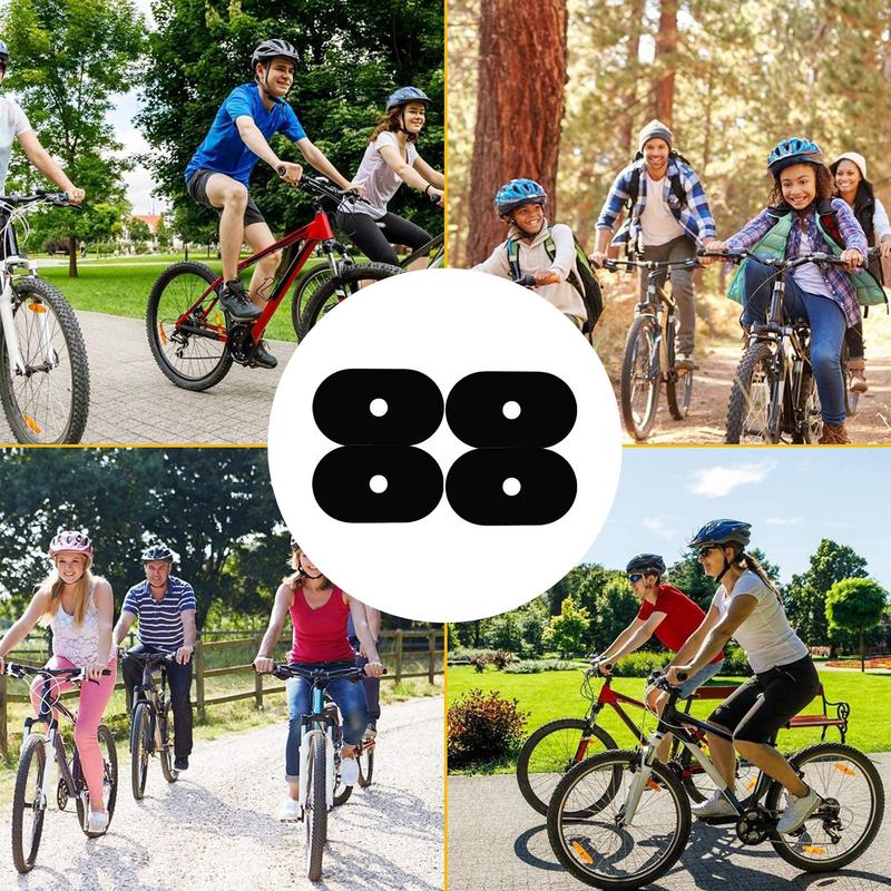 Cycle Air Nozzle Rims Sticker 4X Cycle Tire Valve Sticker Valve Core Sticker Adhesive Protective Glue Pad for Mountain Road Tube