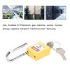 5 Sets 38mm Lockout Lock Insulation LOTO Nylon PA Steel for Nuclear Energy Logistics Transport