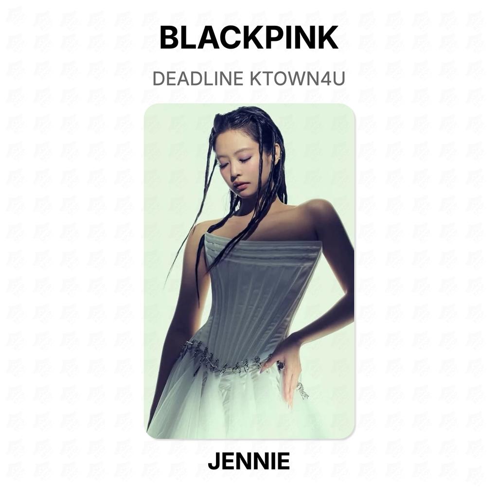 BLACKPINK DEADLINE KTOWN4U Official Photocard