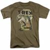 26 Jurassic Park T Rex T Shirt Mens Licensed Dinosaur Movie Tee Safari Green Unisex T-Shirt