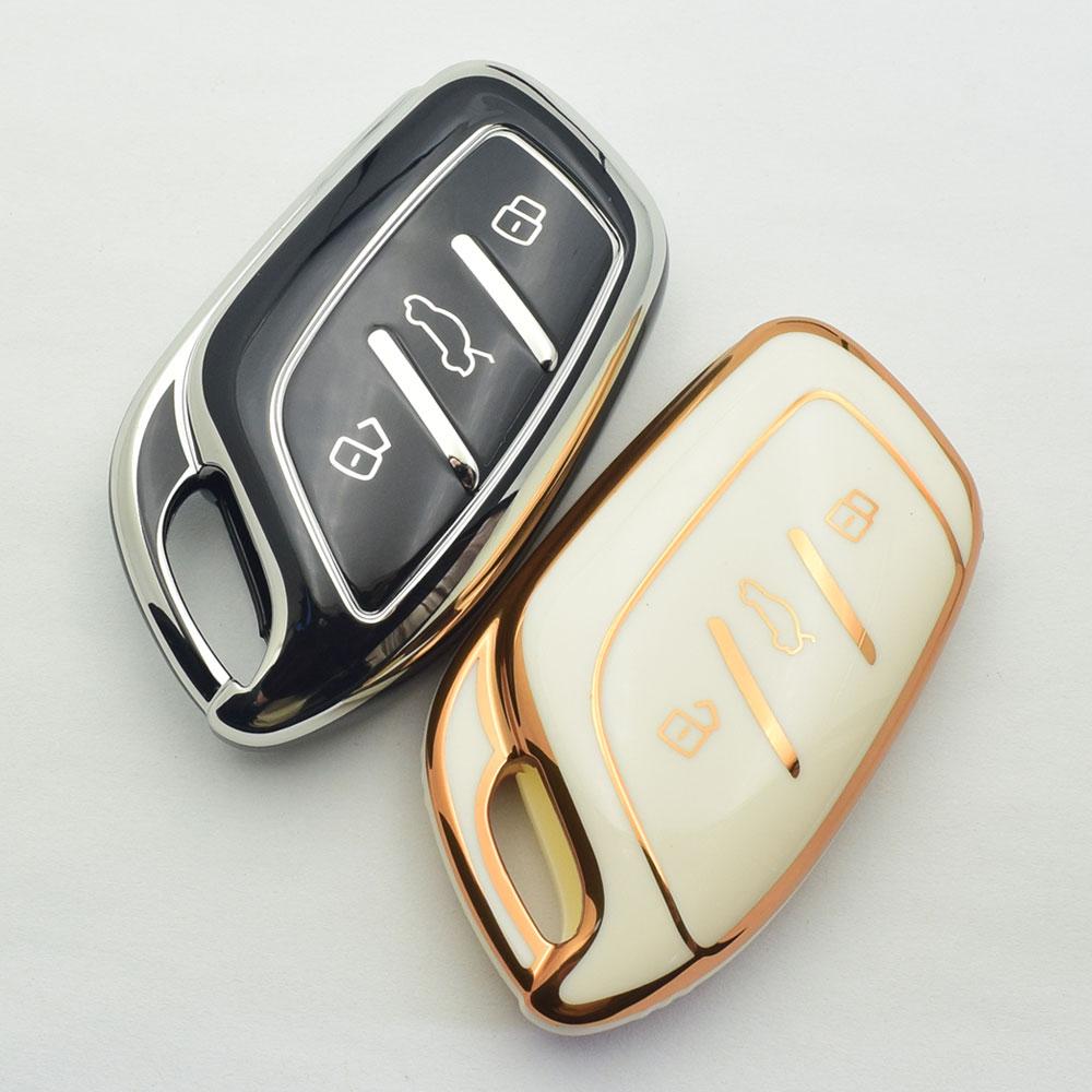Tpu Car Key Cover Smart Remote Fob Case Protector Auto Accessories For Roewe Rx5 I6 I5 Rx3 Rx8 Erx5 Mg Zs Hs Ehs