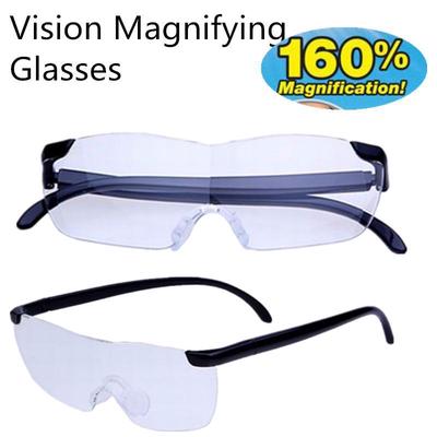 Подарок Пожилые радиационной защиты Смотрите 160% лучше 250 градусов увеличительное пресбиографические очки