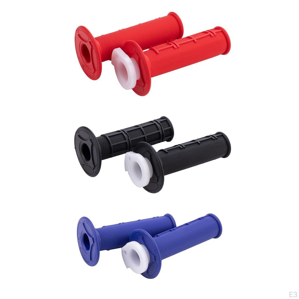 2 stück Motorrad Hand Griffe Dirt Bike Anti Slip Einfach zu Installieren für 7/8"