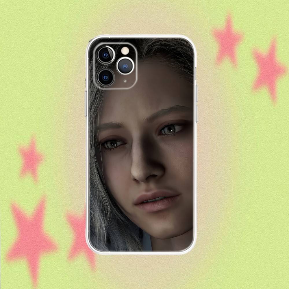 

Прозорий нековзкий чохол для телефону Resident Evil Requiem для iPhone 17,16,15,14,13,12,11,Air,X,XR,Pro,Max,Plus iPhone17promax
