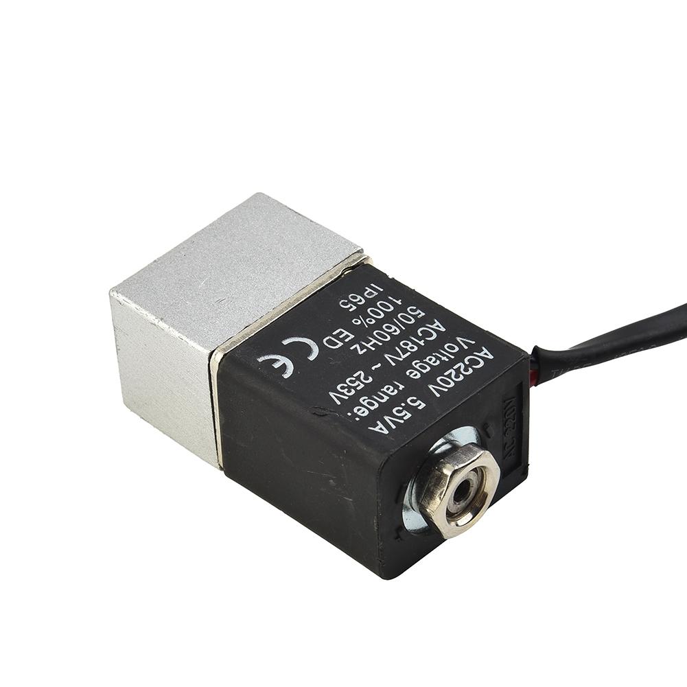 Air Compressor Accessories Solenoid Valve 2 Way Normally Closed Carbon Steel