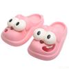 Fashion 2025 Big Eyes Dog Slippers Ladies Summer Home Shoes New Cartoon Baotou Shoes Thick Soled Comfortable Women's Slippers Zapatos