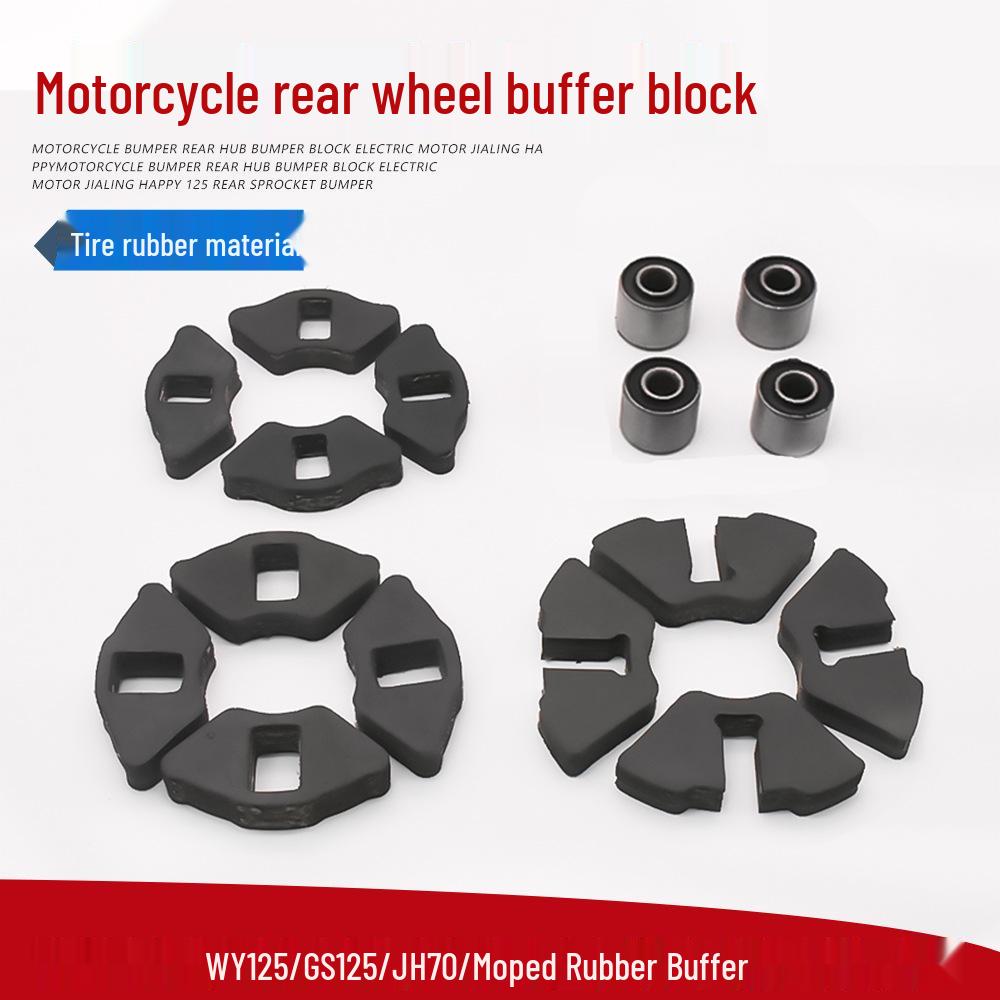 Motorcycle Rear Wheel Damper Rubber for WY125JH70 DY100 GS125 Hub