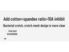 MIIOW Men's 10A Antibacterial Seamless Cotton Underwear 4-Pack