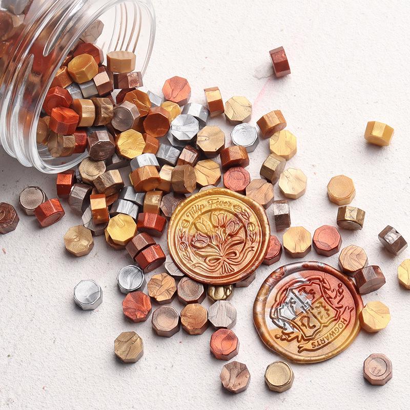Boom Boom Rabbit Retro Metallic Sealing Wax Granules for Wedding Invitations & Envelopes - High Gloss Stamp Wax Seal.