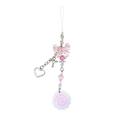 Stylish Beaded Cellphone Chain Beaded Keychain Bag Purse Backpack Decorations Lanyard for Fashion Forward Individuals