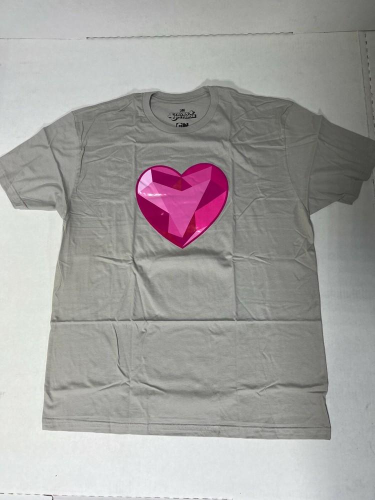STEVEN UNIVERSE MOVIE HEART GREY Tee TSHIRT OFFICIAL MERCHANDISE NEW Unisex T-Shirt XXXL