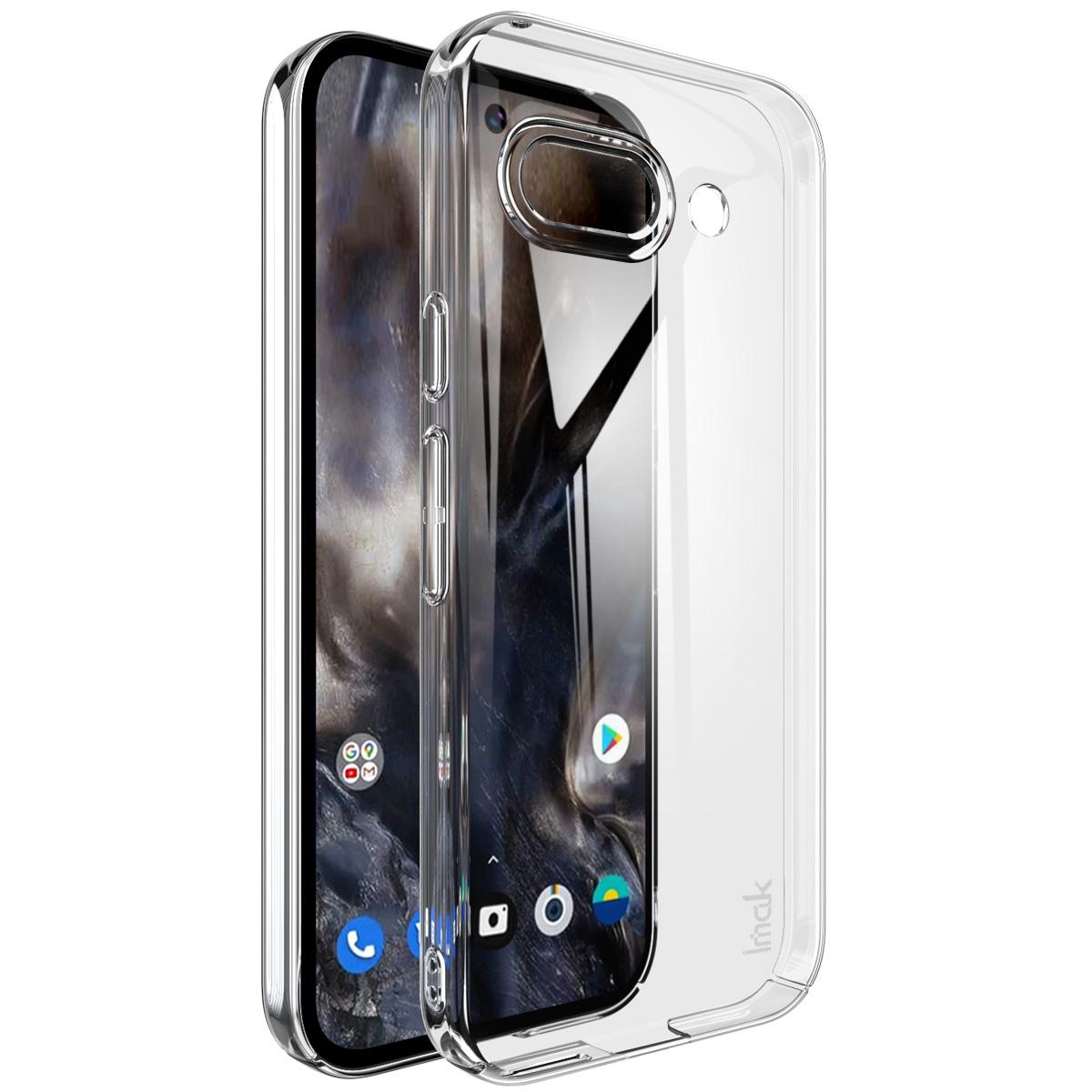 

IMAK Crystal Case II Pro for Google Pixel 9a Case Clear PC Protective Phone Cover As Shown A