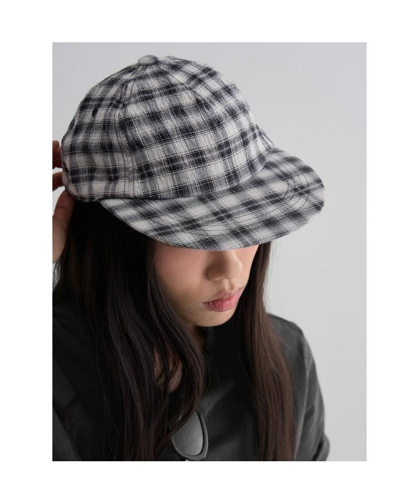 8seconds Lightweight Check Pattern Cap Ash