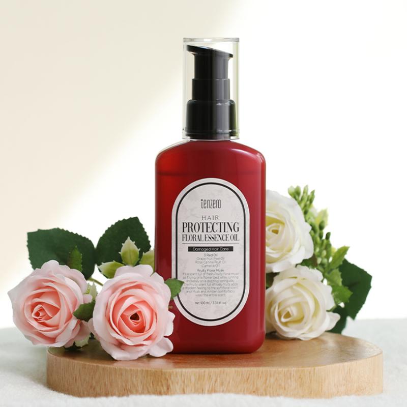 TENZERO Hair Essence Oil 100ml (3 Types) Protecting Floral (Damaged)