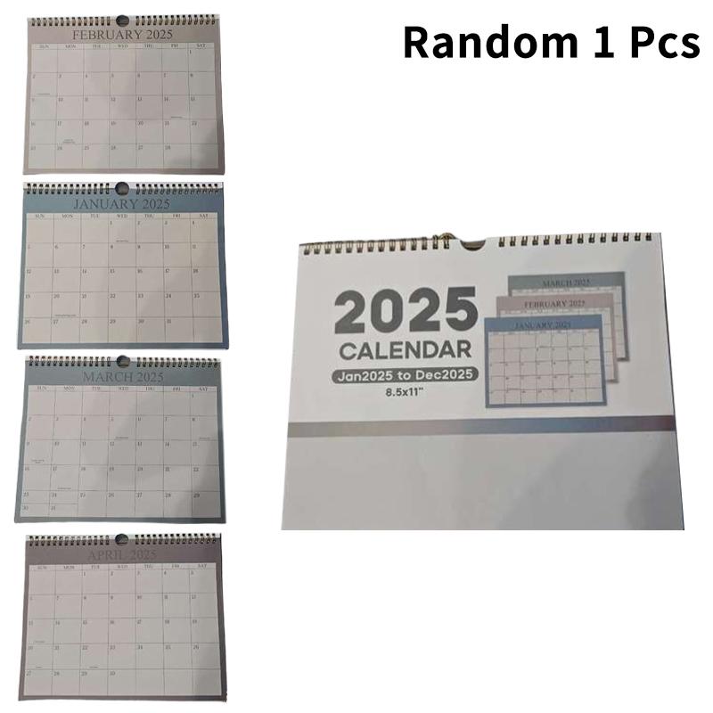 Calendar de perete de birou simplu Calendar lunar zilnic, înregistrare pentru acasă, calendar mare de familie, planificator de perete