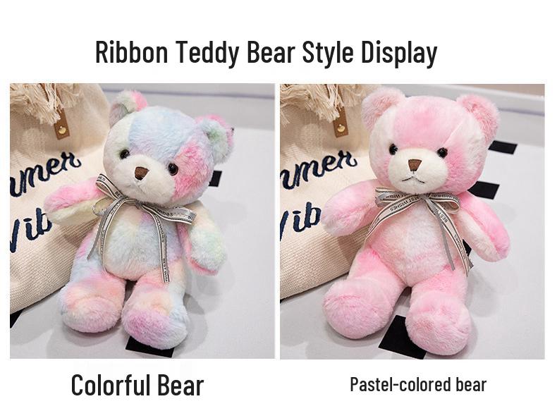 Teddy Bear Plush Toy with Bow - Girlfriend's Birthday Gift