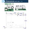 Free shipping Indoor Air Quality Sensor CO2 CH2O TVOC Gas Sensor PM2.5 Sensor With Temperature And Humidity M701