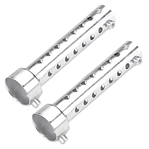 

Yuumo+ Внутренний глушитель Внутренняя перегородка Перегородка Глушитель мотоцикла Глушитель Выхлоп Сталь Универсальная Ширина: 35/42/45/48/60мм Набор из 2 серебристых длинных 35мм